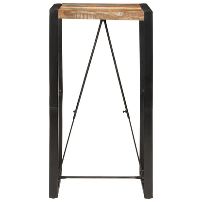 Tavolo da Bar 60x55x110 cm in Legno Massello di Recupero