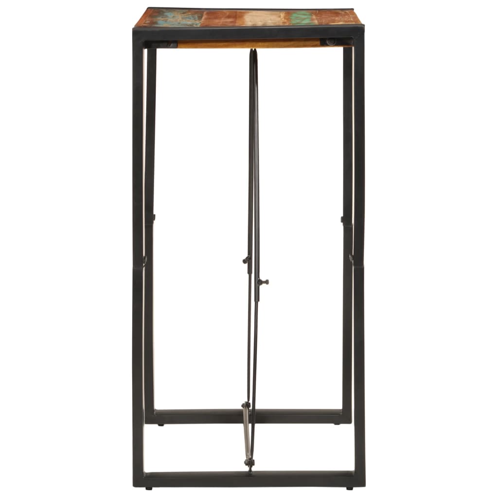 Tavolo da Bar 60x55x110 cm in Legno Massello di Recupero