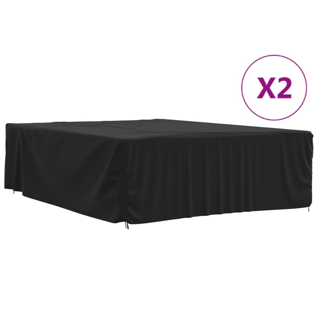Coperture per Mobili da Giardino 2pz 350x260x90 cm 420D Oxford