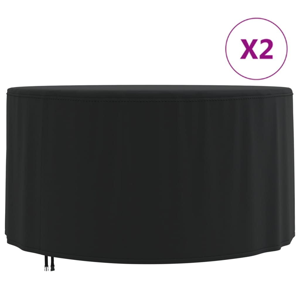 Coperture per Mobili da Giardino 2pz Ø 157x71 cm 420D Oxford