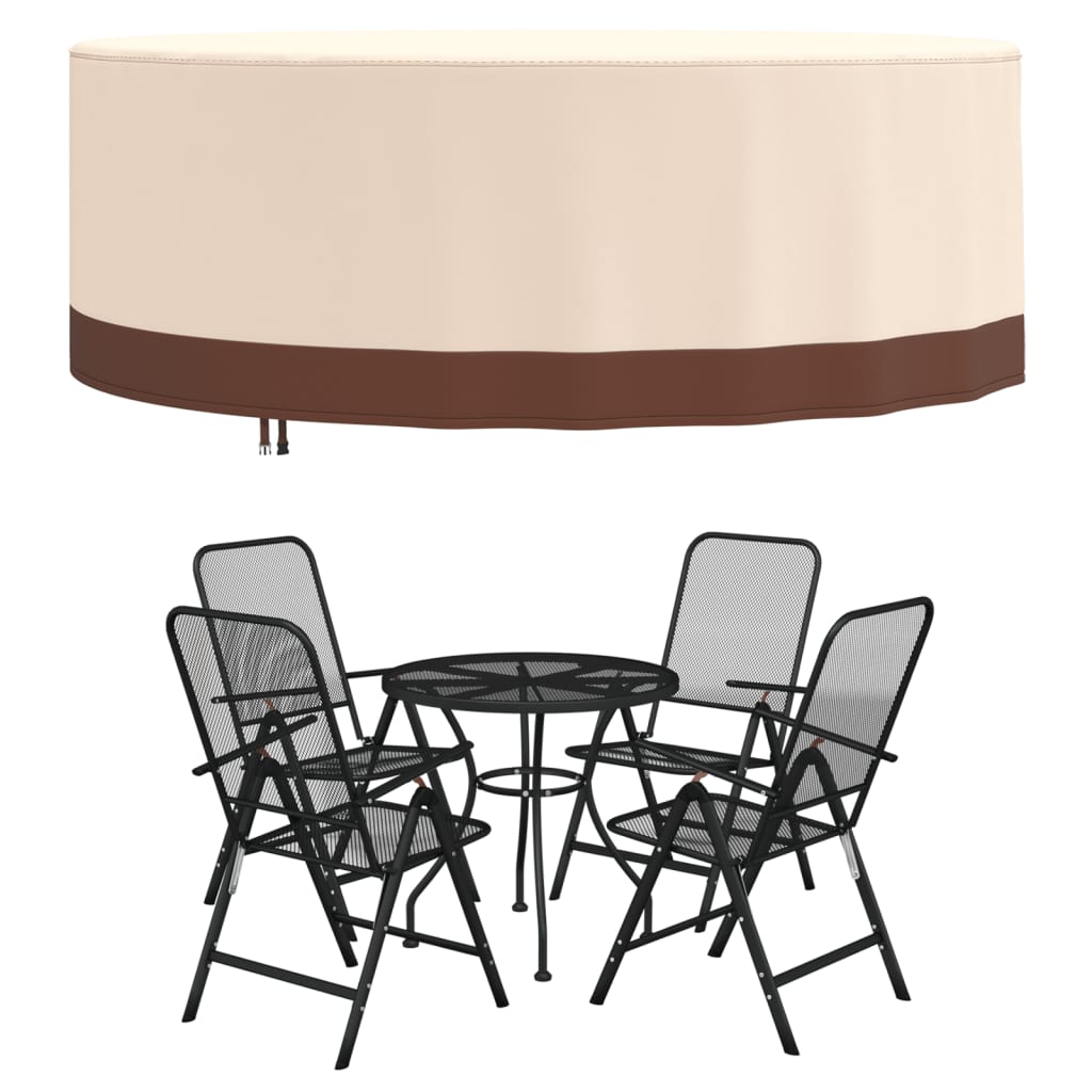 Coperture per Mobili da Giardino 2pz Ø 244x71 cm 600D Oxford
