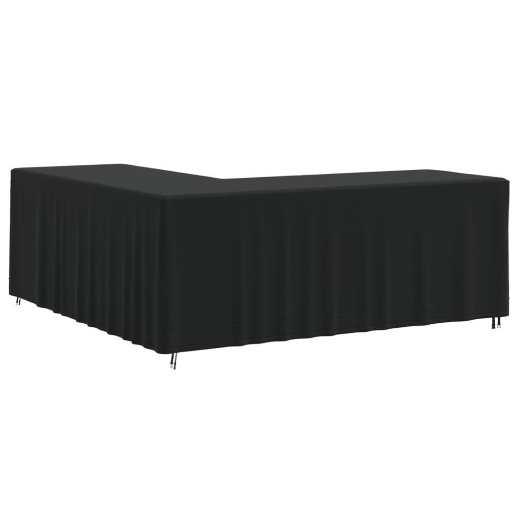 Coperture per Divano a L 2pz 254x254x80 cm 420D Tessuto Oxford