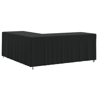Coperture per Divano a L 2pz 254x254x80 cm 420D Tessuto Oxford