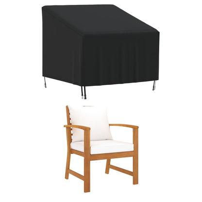 Coperture per Sedia da Giardino 2pz 90x90x50/75 cm 420D Oxford