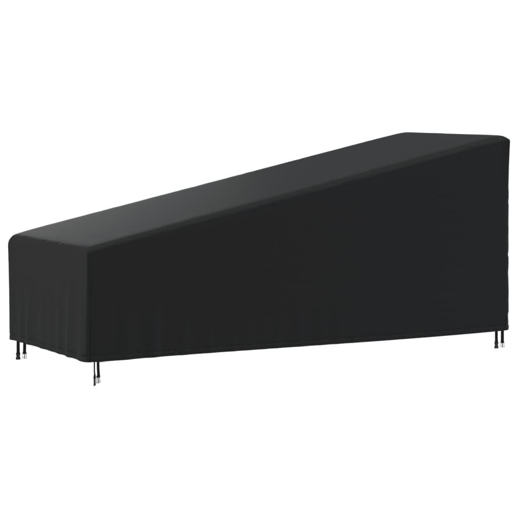 Coperture per Sdraio 2pz 195x76x40/80 cm 420D Tessuto Oxford