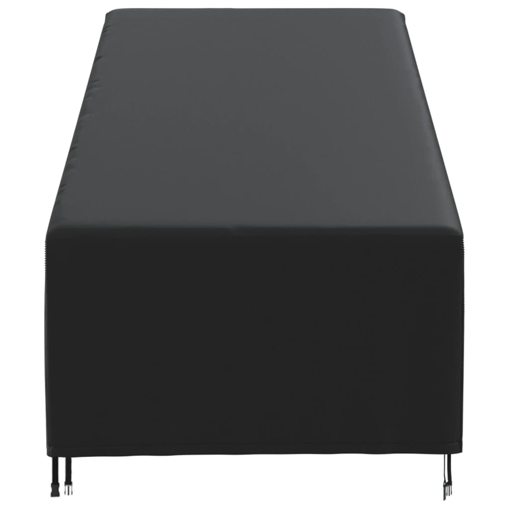Coperture per Sdraio 2pz 195x76x40/80 cm 420D Tessuto Oxford