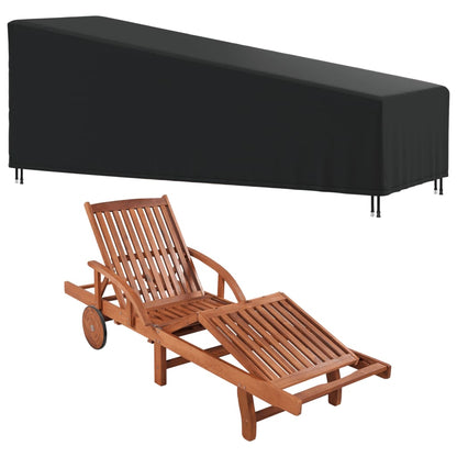 Coperture per Sdraio 2pz 210x80x45/75 cm 420D Tessuto Oxford