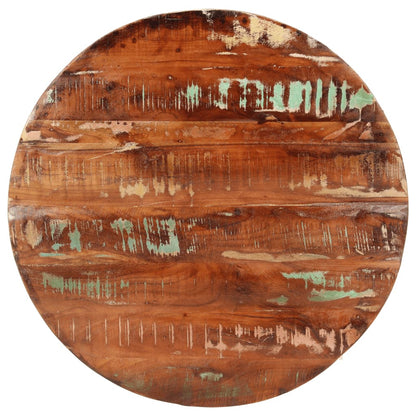 Piano per Tavolo ÃƒÆ’Ã‹Å“ 90x2,5 cm Rotondo Legno Massello di Recupero