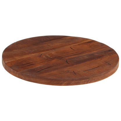 Piano per Tavolo ÃƒËœ 50x3,8 cm Rotondo Legno Massello di Recupero
