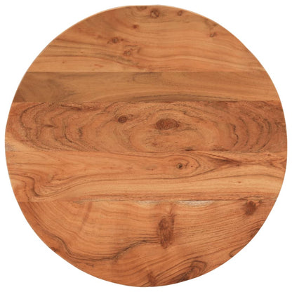 Piano per Tavolo ÃƒËœ60x2,5 cm Rotondo in Legno Massello di Acacia