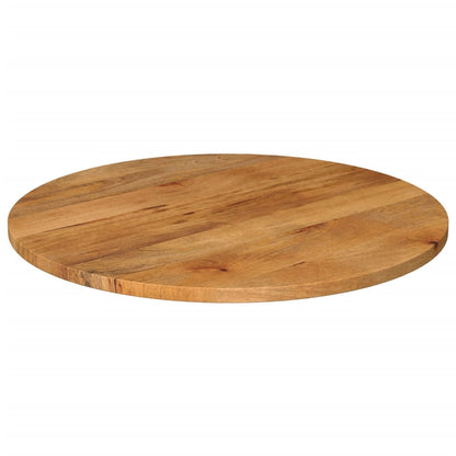 Piano per Tavolo ÃƒËœ 70x3,8 cm Rotondo in Legno Massello di Mango