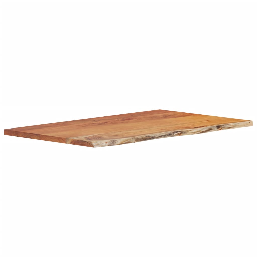 Piano Bagno 100x60x3,8 cm Rettangolare Legno Massello di Acacia