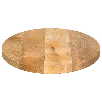 Piano Tavolo 140x50x3,8 cm Ovale in Legno Massello di Mango