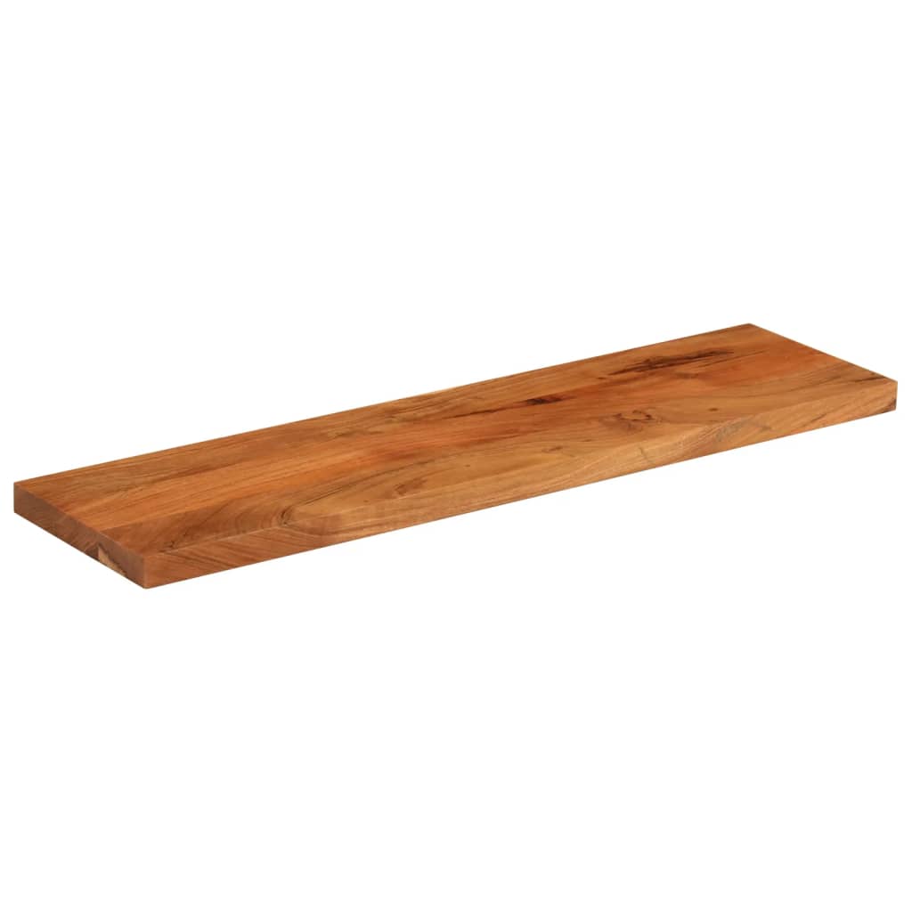 Piano per Tavolo 100x30x2,5 Rettangolare Legno Massello Acacia