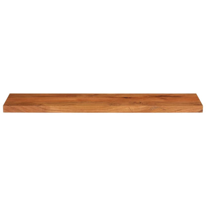 Piano per Tavolo 100x30x2,5 Rettangolare Legno Massello Acacia