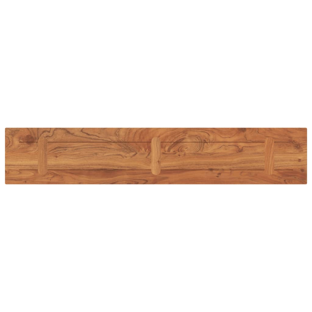 Piano per Tavolo 160x30x2,5 Rettangolare Legno Massello Acacia