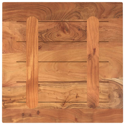 Piano per Tavolo 40x40x2,5 cm Quadrato Legno Massello di Faggio