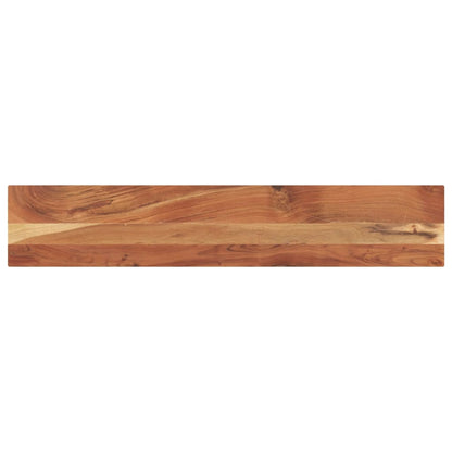Piano Tavolo 160x40x2,5 cm Rettangolare Legno Massello Acacia