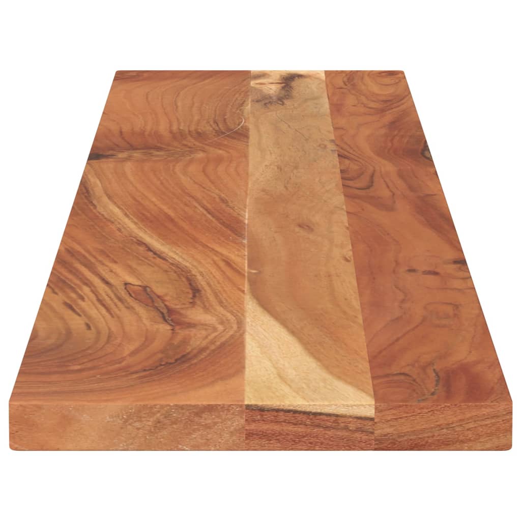 Piano Tavolo 160x40x2,5 cm Rettangolare Legno Massello Acacia