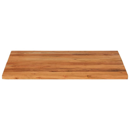 Piano per Tavolo 80x80x2,5 cm Quadrato Legno Massello di Acacia