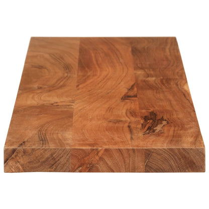 Piano Tavolo 110x20x3,8 cm Rettangolare Legno Massello Acacia