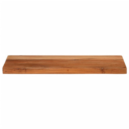 Piano Tavolo 60x30x3,8 cm Rettangolare Legno Massello Acacia