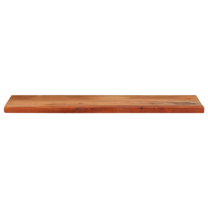 Piano Tavolo 70x30x3,8 cm Rettangolare Legno Massello Acacia