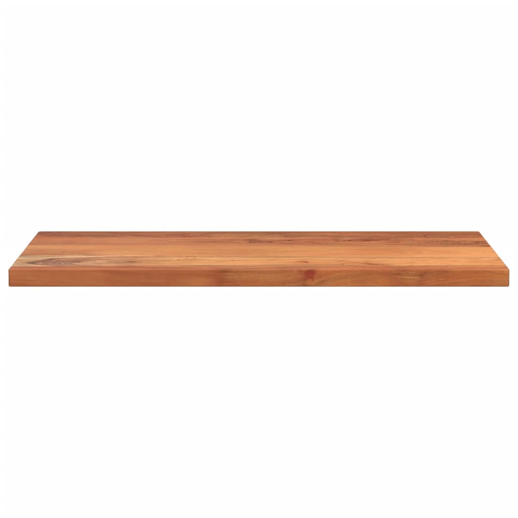 Piano Tavolo 100x50x3,8 cm Rettangolare Legno Massello Acacia
