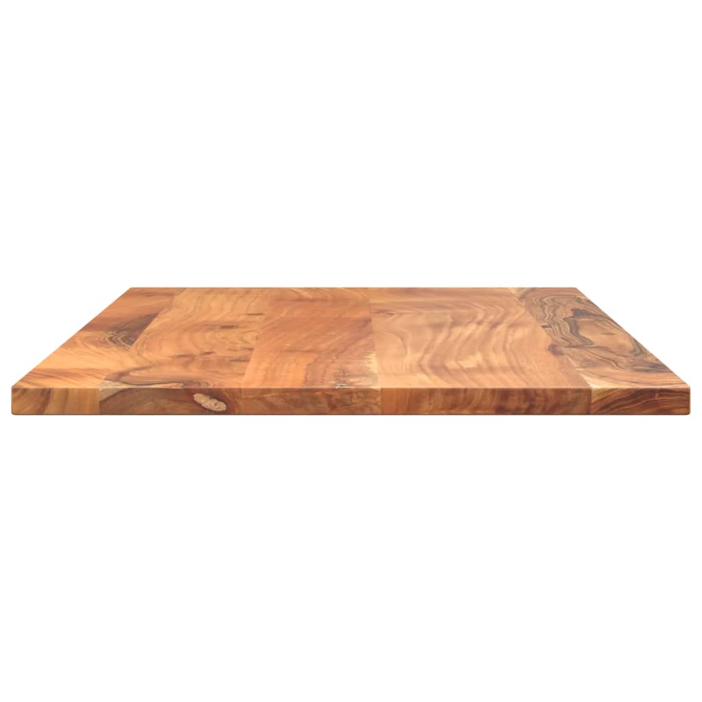 Piano Tavolo 90x60x3,8 cm Rettangolare Legno Massello Acacia