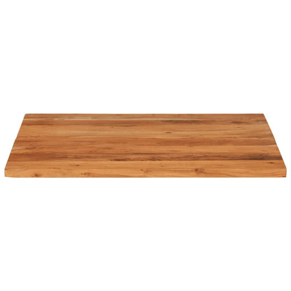 Piano per Tavolo 80x80x3,8 cm Quadrato Legno Massello di Acacia