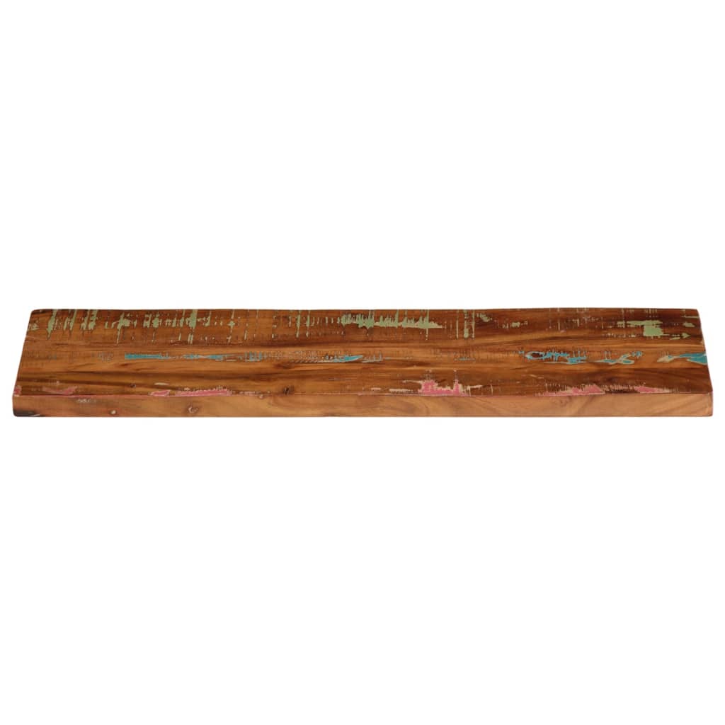 Piano Tavolo 70x20x2,5 cm Rettangolare in Massello di Recupero
