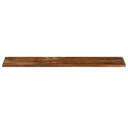 Piano Tavolo 140x20x2,5 cm Rettangolare in Massello di Recupero