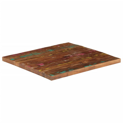 Piano per Tavolo 70x70x1,5 cm Quadrato Legno Massello di Acacia
