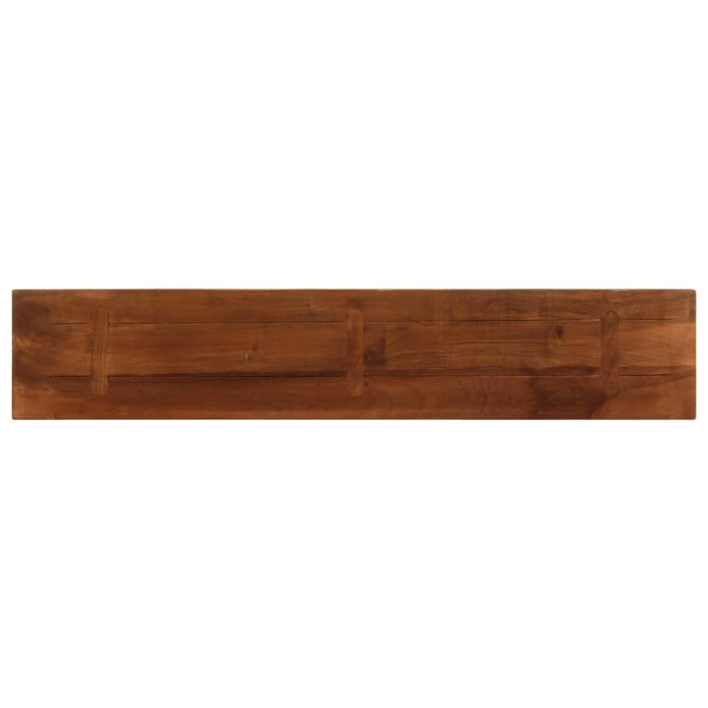 Piano Tavolo 160x40x3,8 cm Rettangolare in Massello di Recupero