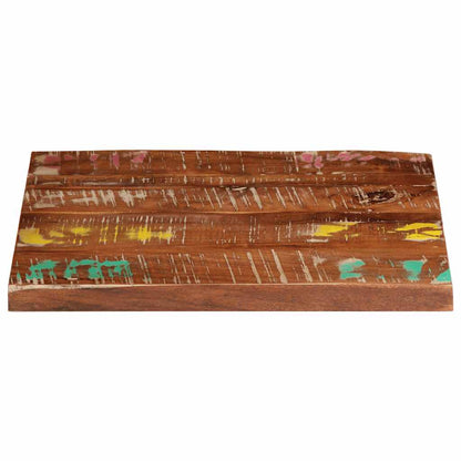 Piano per Tavolo 50x50x3,8 cm Quadrato Legno Massello di Acacia