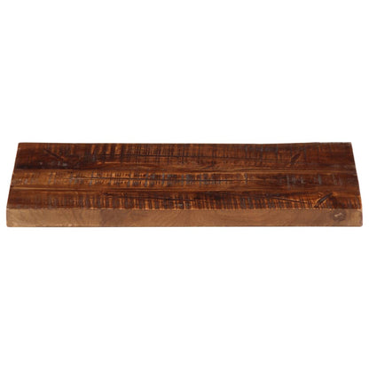 Piano Tavolo 60x20x2,5 cm Rettangolare in Massello di Recupero