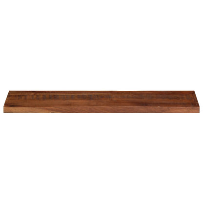 Piano Tavolo 100x20x2,5 cm Rettangolare in Massello di Recupero