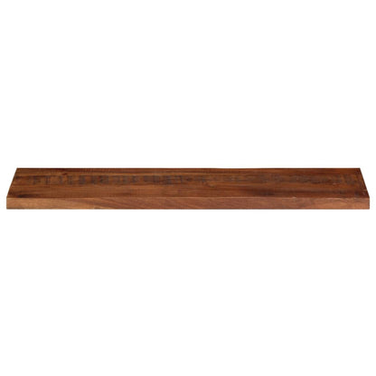 Piano Tavolo 120x20x2,5 cm Rettangolare in Massello di Recupero