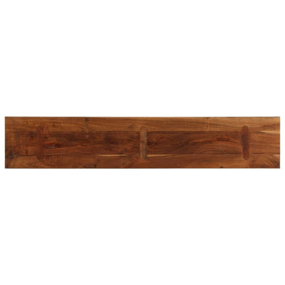 Piano Tavolo 140x20x2,5 cm Rettangolare in Massello di Recupero