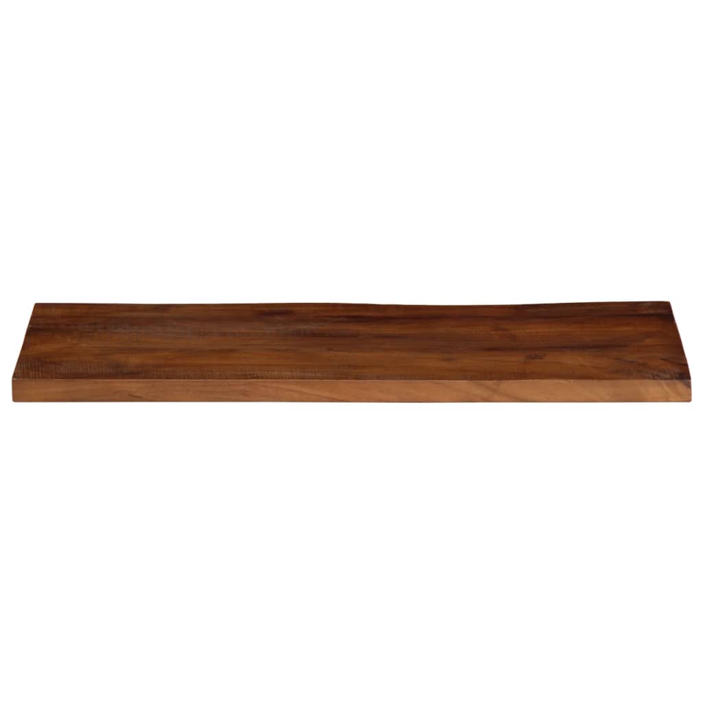 Piano Tavolo 70x30x2,5 cm Rettangolare in Massello di Recupero