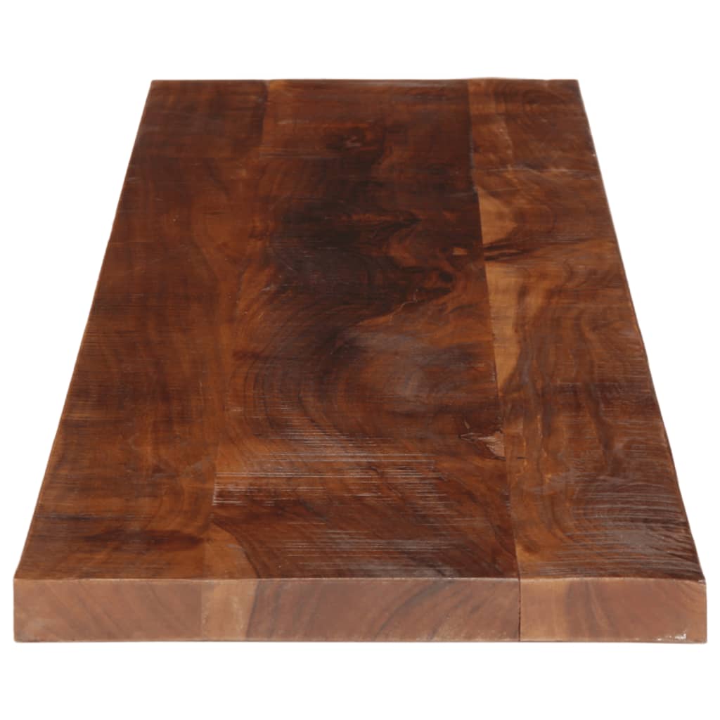 Piano Tavolo 140x30x2,5 cm Rettangolare in Massello di Recupero