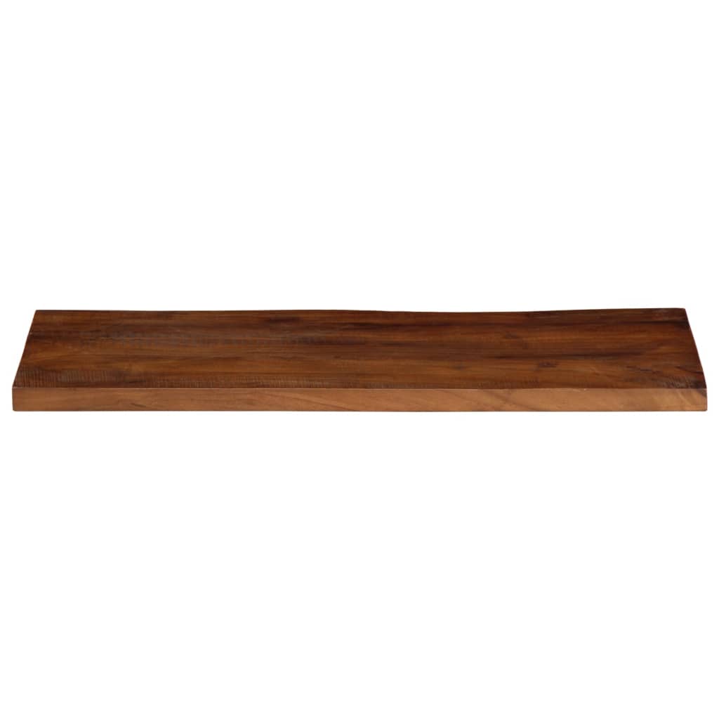 Piano Tavolo 70x40x2,5 cm Rettangolare in Massello di Recupero