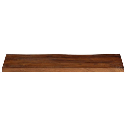 Piano Tavolo 70x40x2,5 cm Rettangolare in Massello di Recupero