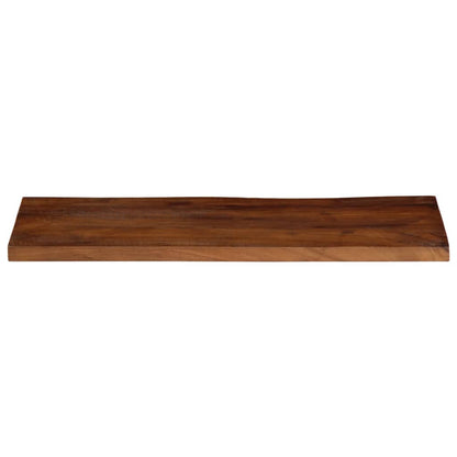 Piano Tavolo 90x40x2,5 cm Rettangolare in Massello di Recupero