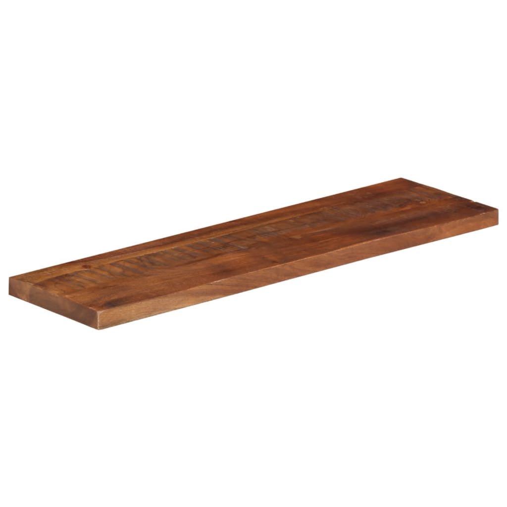 Piano Tavolo 100x40x2,5 cm Rettangolare in Massello di Recupero