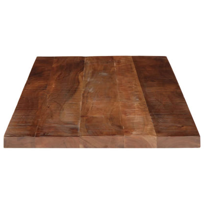 Piano Tavolo 140x50x2,5 cm Rettangolare in Massello di Recupero