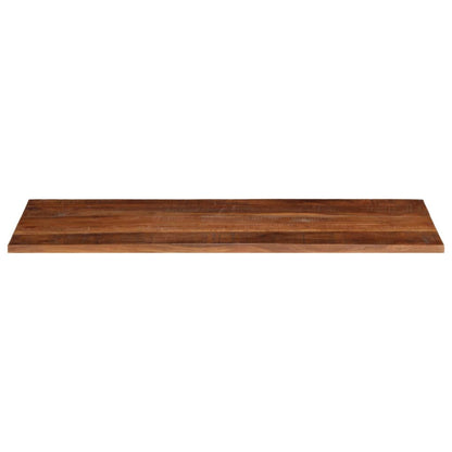 Piano Tavolo 140x60x2,5 cm Rettangolare in Massello di Recupero