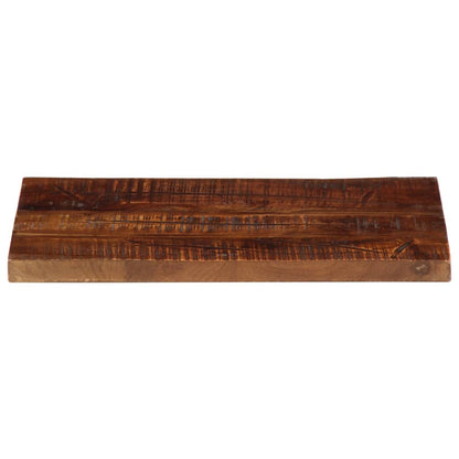 Piano Tavolo 60x30x3,8 cm Rettangolare in Massello di Recupero