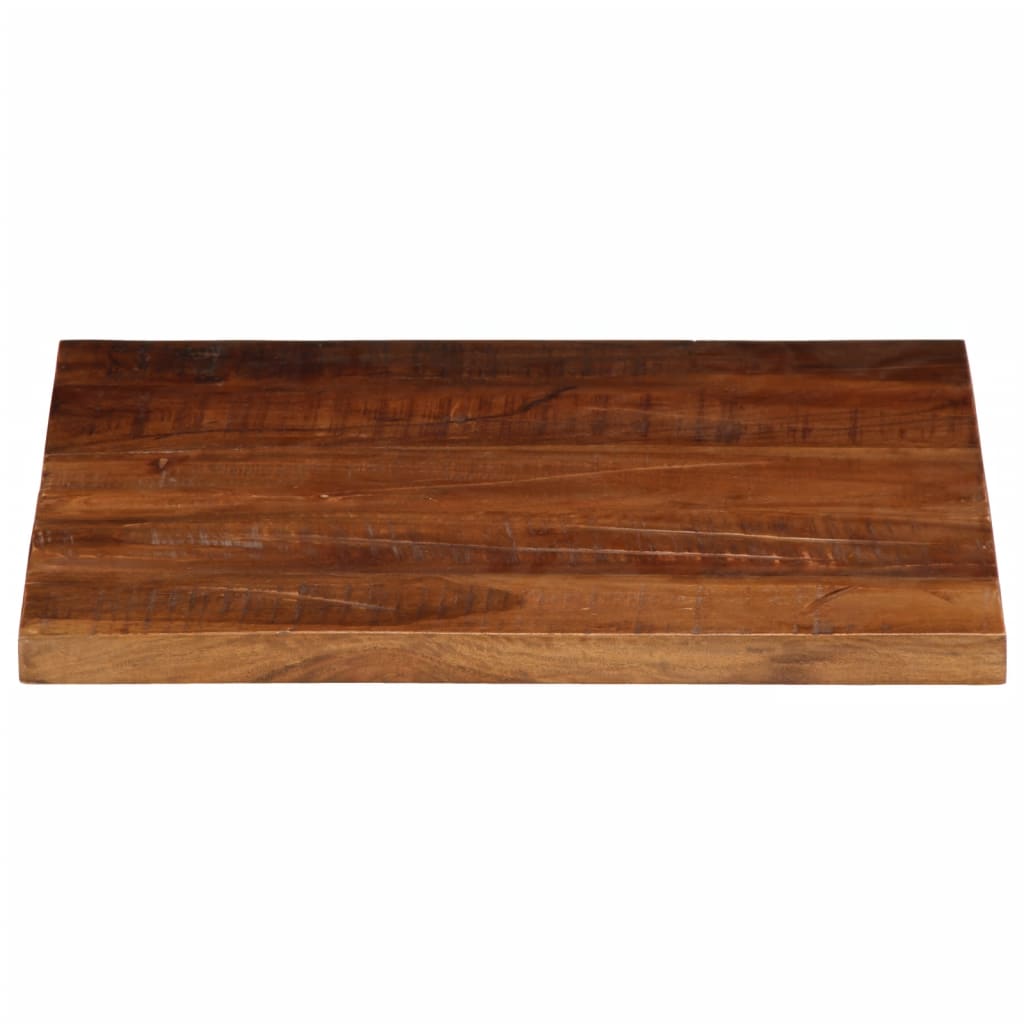 Piano per Tavolo 40x40x3,8 cm Quadrato Legno Massello di Acacia
