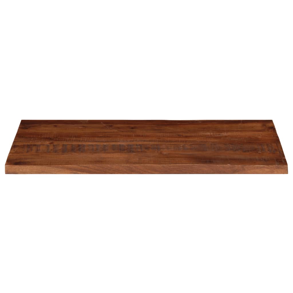 Piano Tavolo 110x60x3,8 cm Rettangolare in Massello di Recupero